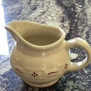 Longaberger Woven Traditions Classic Creamer/Small Pitcher